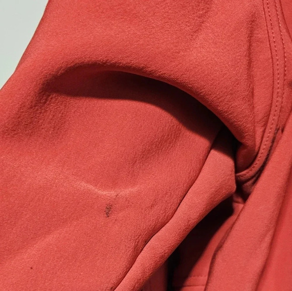 Marmot Gravity Mens XL Softshell Jacket Fleece Lined Full Zip Outdoors Red - Picture 8 of 10